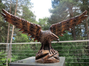XXL black forest eagle